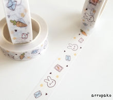 Load image into Gallery viewer, Bunny Mail Washi Tape
