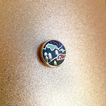 Load image into Gallery viewer, Mountain Camping mini pin