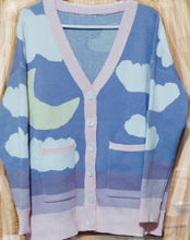 Load image into Gallery viewer, Rising Sky Cardigan: Moon or Sun