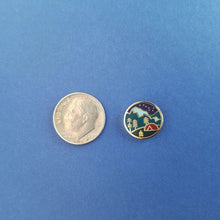 Load image into Gallery viewer, Mountain Camping mini pin