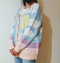 Load image into Gallery viewer, Rising Sky Cardigan: Moon or Sun