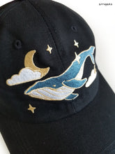 Load image into Gallery viewer, Galaxy Whales Embordered Dad Hat