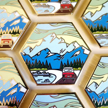 Load image into Gallery viewer, Roadtrip Peaks enamel pin