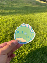 Load image into Gallery viewer, Cute Chubby Dino Sticker - Vinyl Sticker