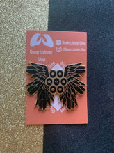 Load image into Gallery viewer, Be Not Afraid of Seraphim: 2" Biblically Accurate Angel Multi-ocular Seraphim Hard Enamel Pin, perfect for the pin collector