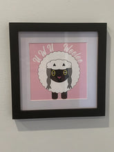 Load image into Gallery viewer, Round bois: Pocket Creatures 6"x6" prints of Piggy, Sheep and Owl. Perfect for your game themed room, bedroom, or kids room.