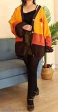 Load image into Gallery viewer, Unisex Oversized Mushroom Cardigan
