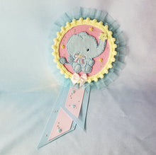 Load image into Gallery viewer, Dreamy Friends Pastel Animal Rosette Brooch Pin clip Fairy Kei Kawaii Decora Lolita Jfashion Yumekawaii Fancy