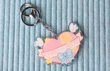 Load image into Gallery viewer, Kawaii as Heck Charm Keychain
