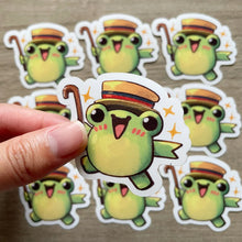Load image into Gallery viewer, Dancing Ribbert LAMINATED Stickers - Die Cut #SL034
