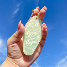 Load image into Gallery viewer, Motel Keychains: Tomb Sweet Tomb and Going Down the Bayou