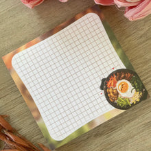 Load image into Gallery viewer, Bibimbap Grid Sticky Notes