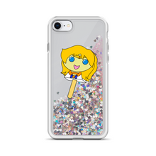 Load image into Gallery viewer, Venus Bubblegum Pop Liquid Glitter Phone Case