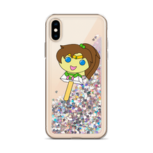 Load image into Gallery viewer, Jupiter Bubblegum Pop Liquid Glitter Phone Case
