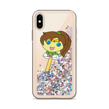 Load image into Gallery viewer, Jupiter Bubblegum Pop Liquid Glitter Phone Case