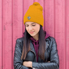Load image into Gallery viewer, BizBaz Pom-Pom Beanie (LOTS of Color Options!)