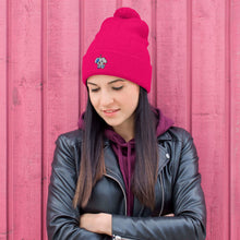 Load image into Gallery viewer, BizBaz Pom-Pom Beanie (LOTS of Color Options!)