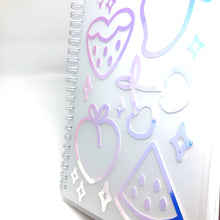Load image into Gallery viewer, Holographic Fruity Reusable Sticker Book