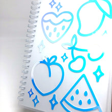 Load image into Gallery viewer, Holographic Fruity Reusable Sticker Book