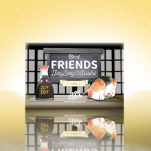 Load image into Gallery viewer, SUSHI & JOY SOY SOYA HARD ENAMEL PIN