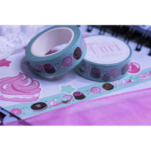 Load image into Gallery viewer, SWEET CHOCOLATE JOURNEY WASHI TAPE