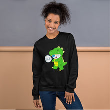 Load image into Gallery viewer, RAWR - BizBaz Dino - Unisex Sweatshirt