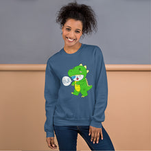 Load image into Gallery viewer, RAWR - BizBaz Dino - Unisex Sweatshirt