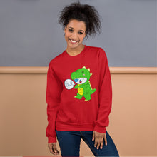Load image into Gallery viewer, RAWR - BizBaz Dino - Unisex Sweatshirt