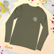 Load image into Gallery viewer, Anti BizBaz BizBaz Club Unisex Long Sleeve Tee - White Text