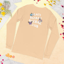 Load image into Gallery viewer, Anti BizBaz BizBaz Club Unisex Long Sleeve Tee - White Text