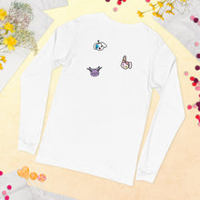 Load image into Gallery viewer, Anti BizBaz BizBaz Club Unisex Long Sleeve Tee - White Text