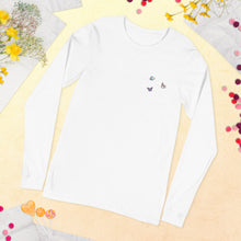 Load image into Gallery viewer, Anti BizBaz BizBaz Club Unisex Long Sleeve Tee - White Text