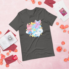 Load image into Gallery viewer, BizBaz BFF Trio Short-Sleeve Unisex T-Shirt S-2XL! (LOTS OF COLORS)