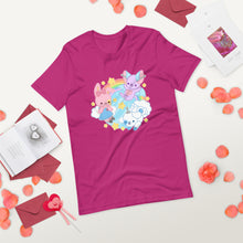 Load image into Gallery viewer, BizBaz BFF Trio Short-Sleeve Unisex T-Shirt S-2XL! (LOTS OF COLORS)