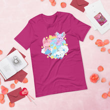 Load image into Gallery viewer, BizBaz BFF Trio Short-Sleeve Unisex T-Shirt S-2XL! (LOTS OF COLORS)