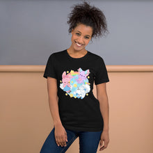 Load image into Gallery viewer, BizBaz BFF Trio Short-Sleeve Unisex T-Shirt S-2XL! (LOTS OF COLORS)