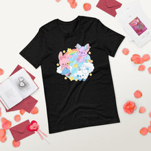 Load image into Gallery viewer, BizBaz BFF Trio Short-Sleeve Unisex T-Shirt XS, 3XL + 4XL (TONS of colors!)