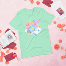 Load image into Gallery viewer, BizBaz BFF Trio Short-Sleeve Unisex T-Shirt S-2XL! (LOTS OF COLORS)