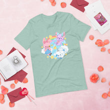 Load image into Gallery viewer, BizBaz BFF Trio Short-Sleeve Unisex T-Shirt XS, 3XL + 4XL (TONS of colors!)