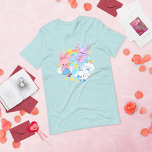 Load image into Gallery viewer, BizBaz BFF Trio Short-Sleeve Unisex T-Shirt XS, 3XL + 4XL (TONS of colors!)