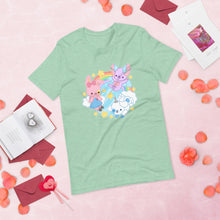 Load image into Gallery viewer, BizBaz BFF Trio Short-Sleeve Unisex T-Shirt XS, 3XL + 4XL (TONS of colors!)