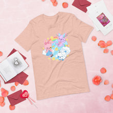 Load image into Gallery viewer, BizBaz BFF Trio Short-Sleeve Unisex T-Shirt XS, 3XL + 4XL (TONS of colors!)