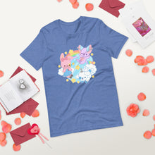 Load image into Gallery viewer, BizBaz BFF Trio Short-Sleeve Unisex T-Shirt S-2XL! (LOTS OF COLORS)