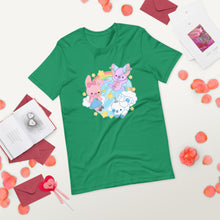 Load image into Gallery viewer, BizBaz BFF Trio Short-Sleeve Unisex T-Shirt S-2XL! (LOTS OF COLORS)