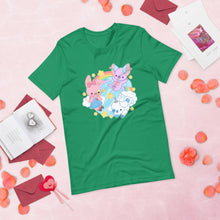 Load image into Gallery viewer, BizBaz BFF Trio Short-Sleeve Unisex T-Shirt XS, 3XL + 4XL (TONS of colors!)