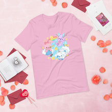 Load image into Gallery viewer, BizBaz BFF Trio Short-Sleeve Unisex T-Shirt S-2XL! (LOTS OF COLORS)