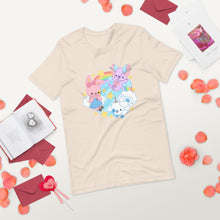 Load image into Gallery viewer, BizBaz BFF Trio Short-Sleeve Unisex T-Shirt S-2XL! (LOTS OF COLORS)