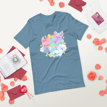 Load image into Gallery viewer, BizBaz BFF Trio Short-Sleeve Unisex T-Shirt S-2XL! (LOTS OF COLORS)