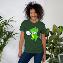 Load image into Gallery viewer, RAWR - BizBaz Dino Short-Sleeve Unisex T-Shirt