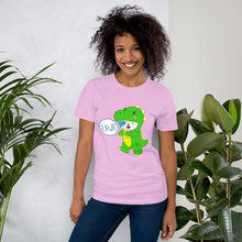 Load image into Gallery viewer, RAWR - BizBaz Dino Short-Sleeve Unisex T-Shirt